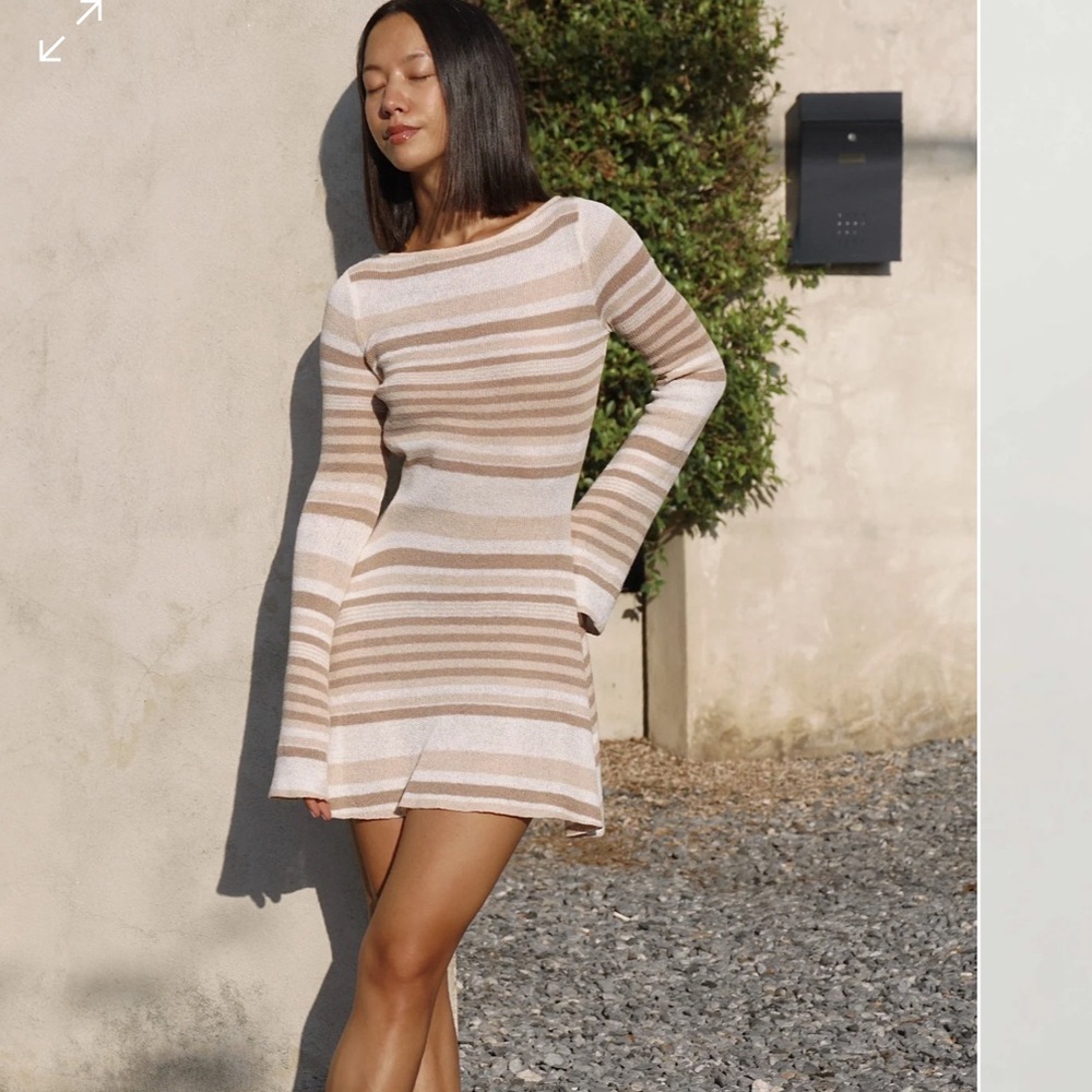 Meshki Zahra knit dress